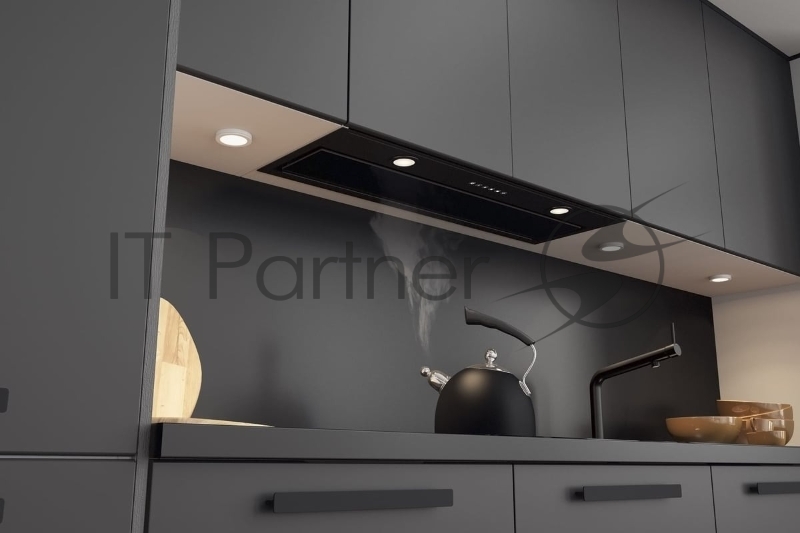 Вытяжка Эликор Cube 90П-1000-Э4Д черный/черный