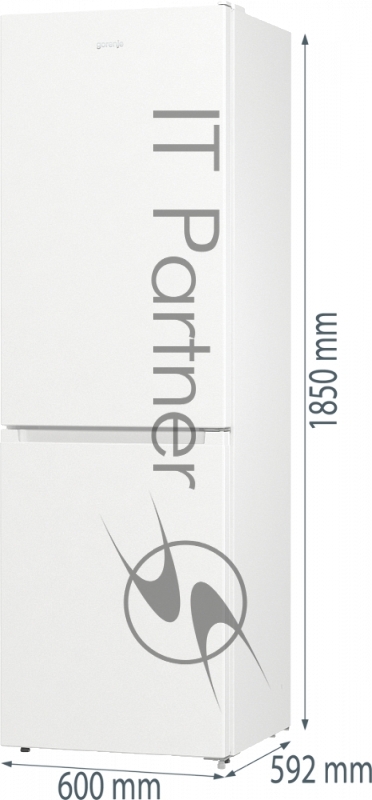 Холодильник Gorenje NRK619EEW4 2-хкамерн. белый