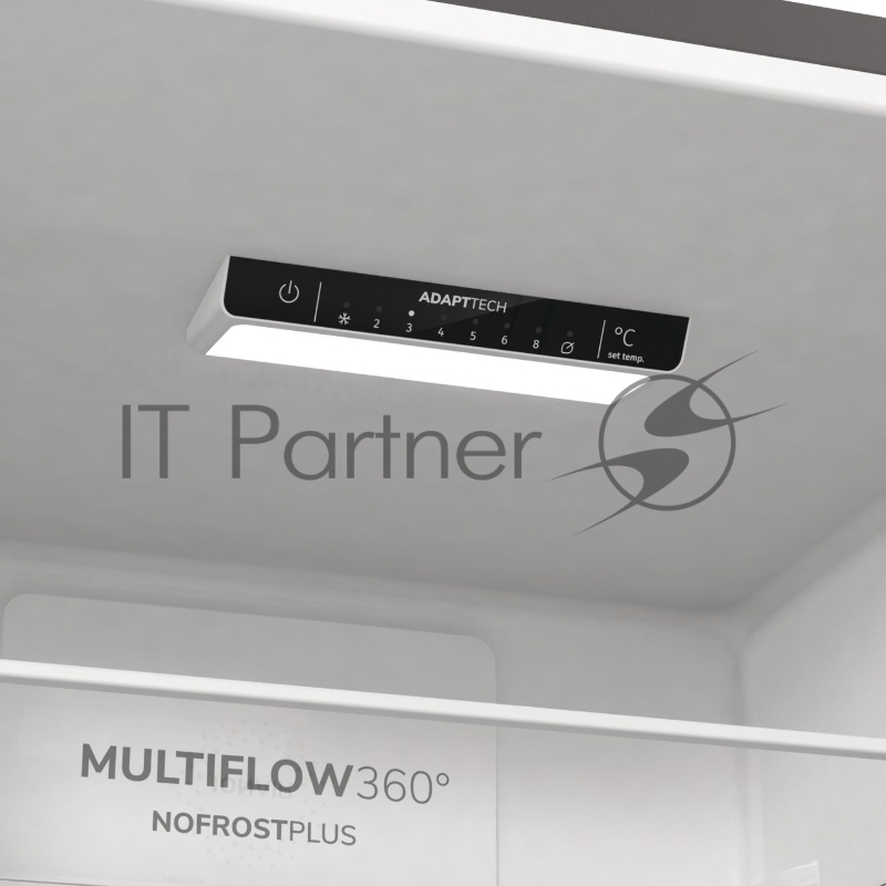 Холодильник Gorenje NRKE62XL 2-хкамерн. серебристый металлик