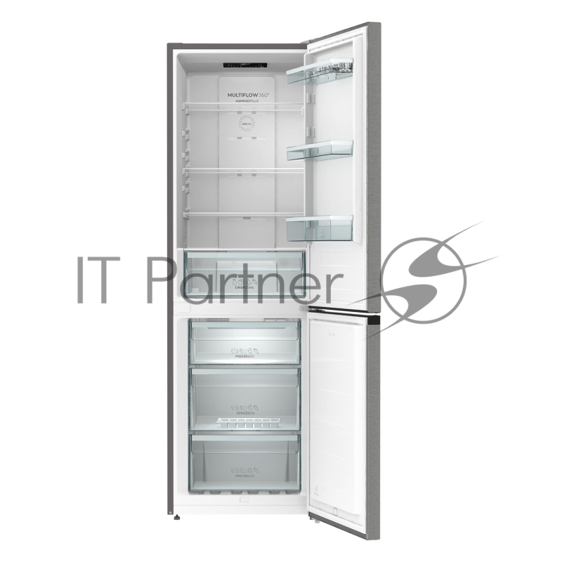 Холодильник Gorenje NRKE62XL 2-хкамерн. серебристый металлик