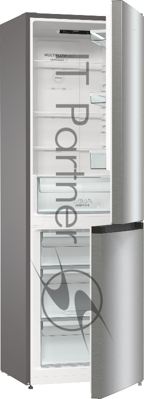 Холодильник Gorenje NRKE62XL 2-хкамерн. серебристый металлик