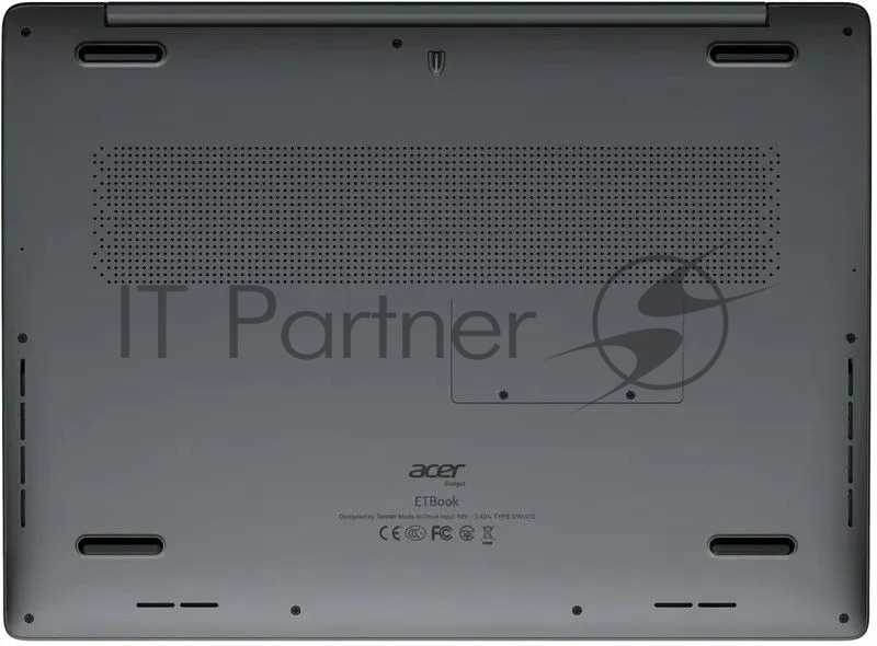 Ноутбук ACER Gadget E10 ETBook серебристый 14 IPS 2.2k (Core i3 1220P/16Gb/512Gb SSD/VGA int/W11) (6935768757009)