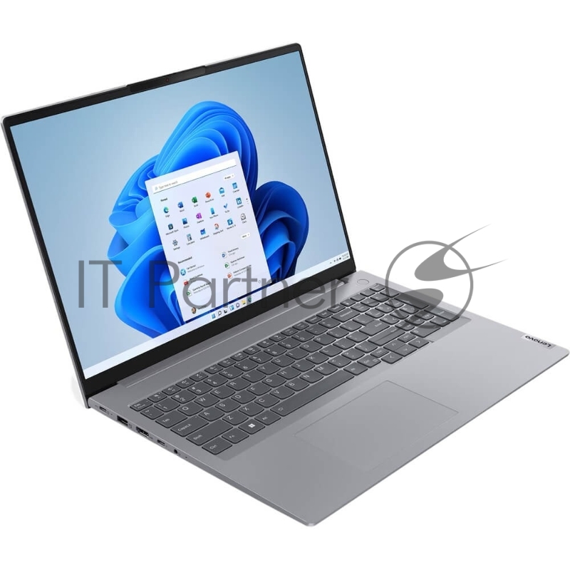 Ноутбук 16 IPS WUXGA Lenovo ThinkBook 16 G6 IRL grey (Core i5 13420H/16Gb/512Gb SSD/VGA int/FP/noOS) ((21KH00SGAK))