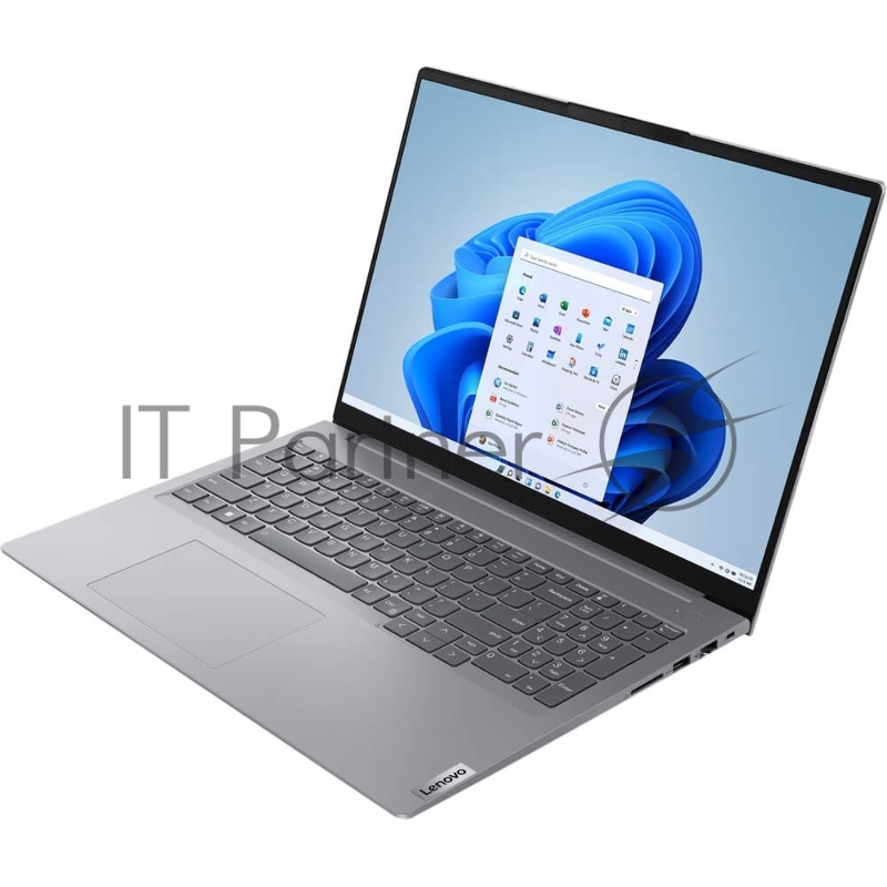 Ноутбук 16 IPS WUXGA Lenovo ThinkBook 16 G6 IRL grey (Core i5 13420H/16Gb/512Gb SSD/VGA int/FP/noOS) ((21KH00SGAK))