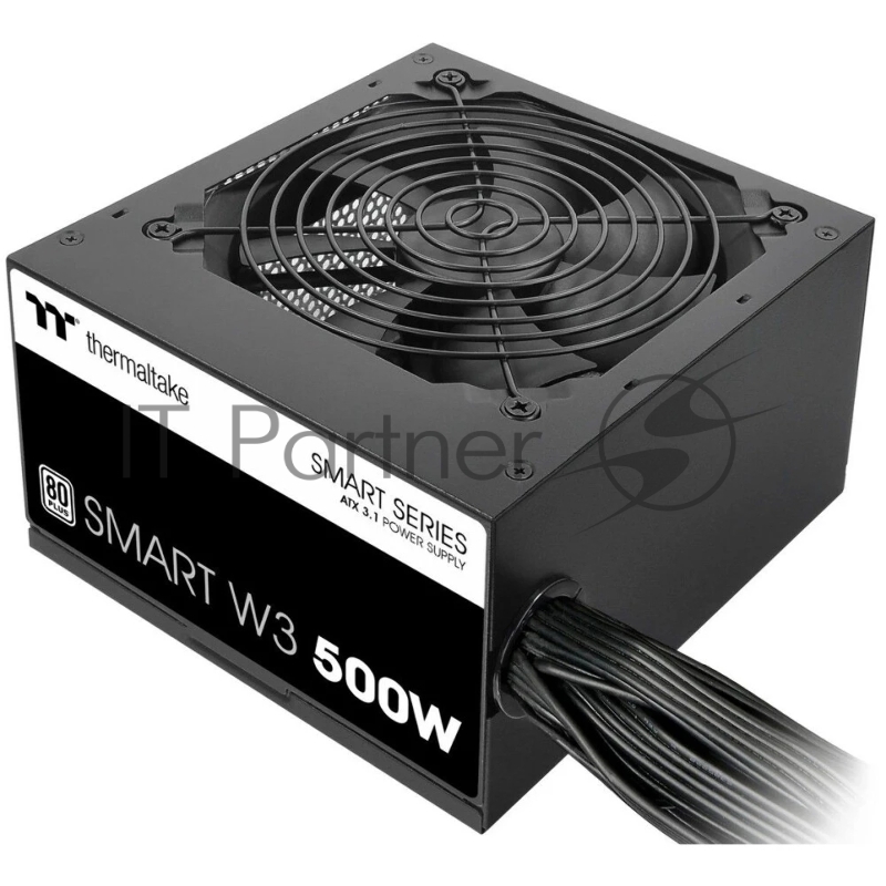 Блок питания 500W Thermaltake Smart RGB 500W (ATX, APFC, 20+4 pin, 120mm fan, PCI-E 6+2Px2, 4xSATA) (PS-SPW-0500NNFAWE-1)