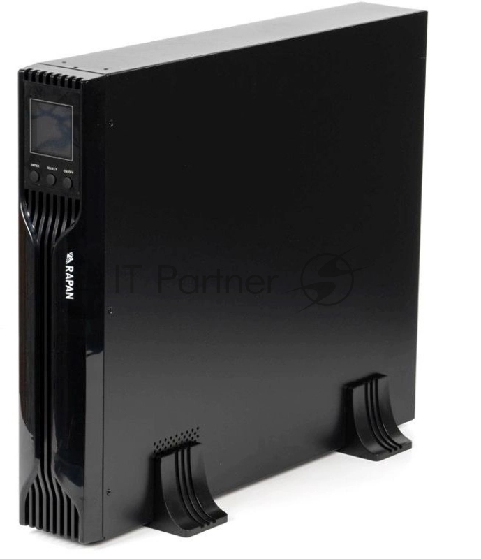 Источник бесперебойного питания Бастион Rapan 1000-RACK-IN-2X9 700Вт 1000ВА черный