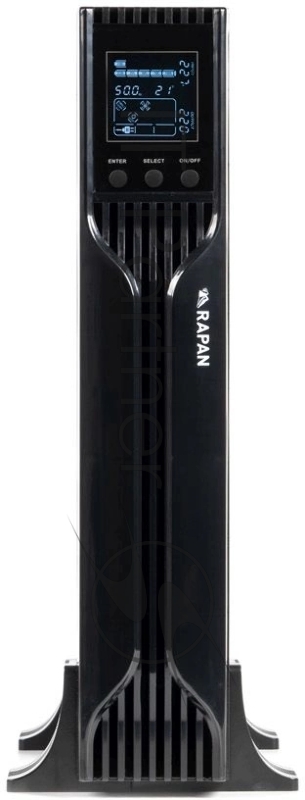 Источник бесперебойного питания Бастион Rapan 1000-RACK-IN-2X9 700Вт 1000ВА черный