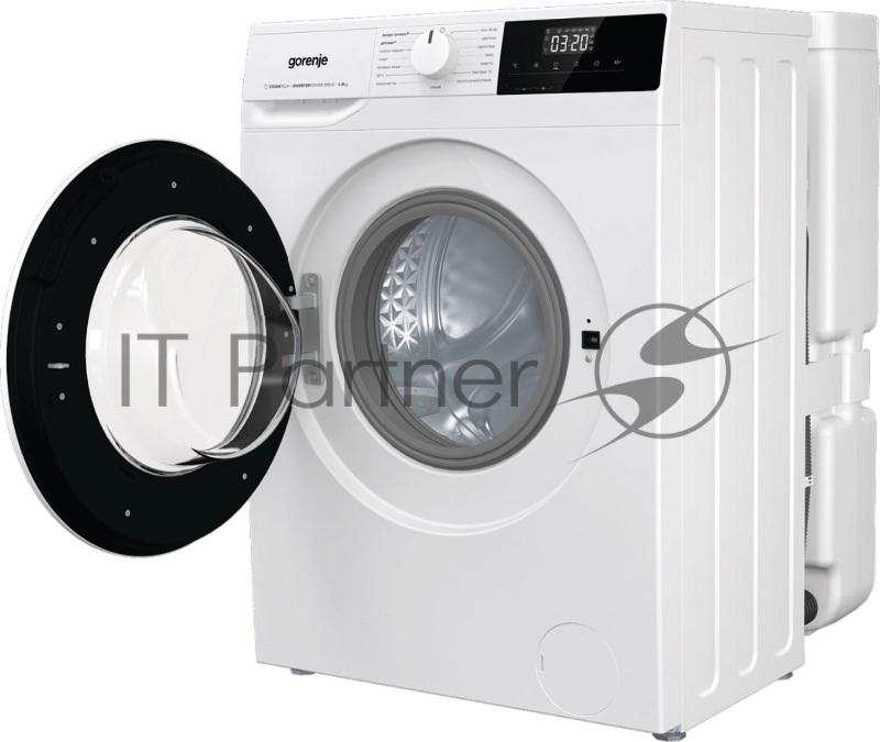 Стиральная машина GORENJ W2NHPI62SCSIRV 20010441 белый, загрузка вертикальная 6 кг, 1200 об/мин., класс: А