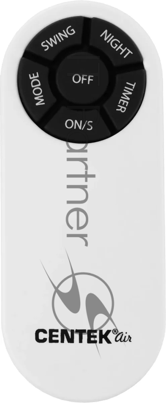 Вентилятор напольный Centek CT-5024 65 Вт, белый