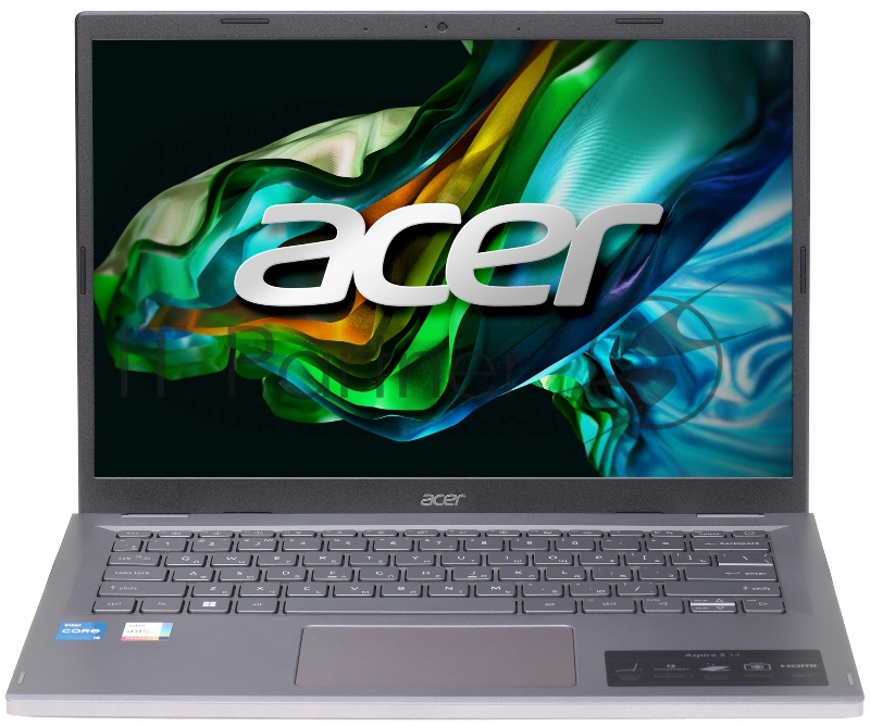 Ноутбук Acer Aspire 5 A514-56M-50JQ серый Intel Core i5 1335U 1300MHz/14/1920x1200/8GB/512GB SSD/Intel Iris Xe Graphics/Wi-Fi/Bluetooth/Без ОС