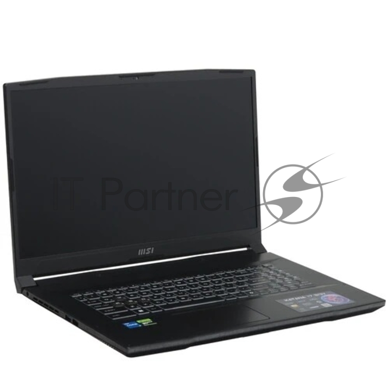 Ноутбук MSI Katana 17 B13VFK-1441XRU черный 9S7-17L541-1441 Intel Core i5 13420H 2100MHz/17.3/1920x1080/16GB/51 SSD/NVIDIA GeForce RTX 4060 8GB/Wi-Fi/Bluetooth/Без ОС