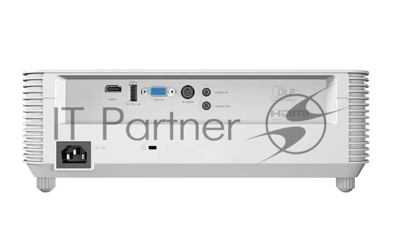 Проектор InFocus IN0004SL DLP, 4000 lm, XGA, 30 000:1, 1.942.16:1, HDMI 1.4, VGA in, S-Video, 3.5mm in/out, USB-A, лампа 15 000ч.(ECO mode), 3W, 27дБ, 2,6 кг, БЕЛЫЙ