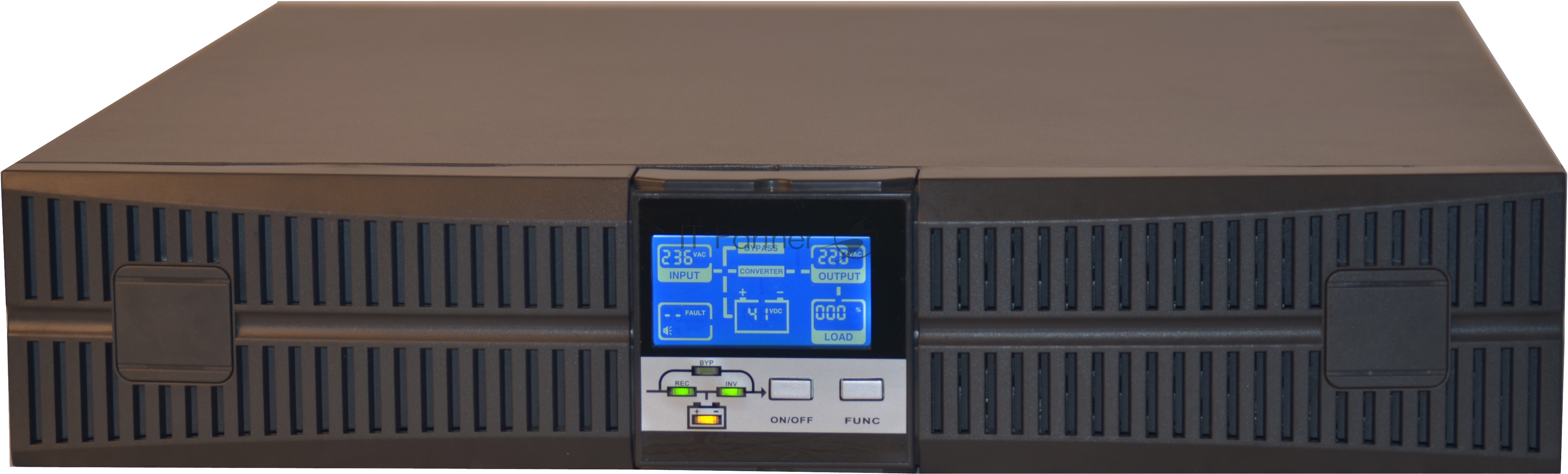 ИБП NERPA RU (online, Rack/Tower, 1 kVA/0.9 kW, установлено 3 x 12V,7Ah АКБ, возможность подключения внешних АКБ)