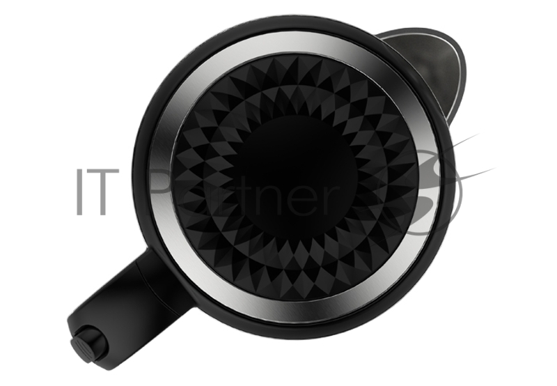 Чайник электрический Centek CT-0020 (Black) металл 1.7л, 2200W, бесшовная колба, двойные стенки