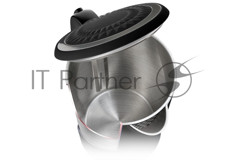 Чайник электрический Centek CT-0020 (Black) металл 1.7л, 2200W, бесшовная колба, двойные стенки