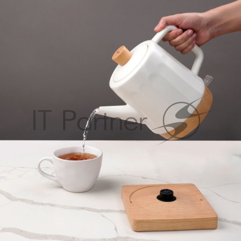 Чайник электрический Centek CT-0067 белый, 1.5 л, 1600 Вт