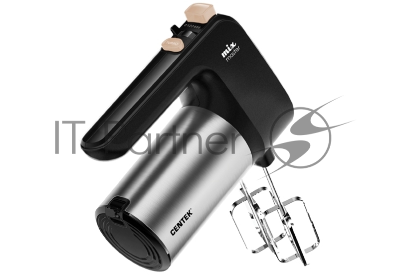 Миксер Centek CT-1123 (Beige) 800Вт, 6 скоростей +турбо, взбивание/замешивание