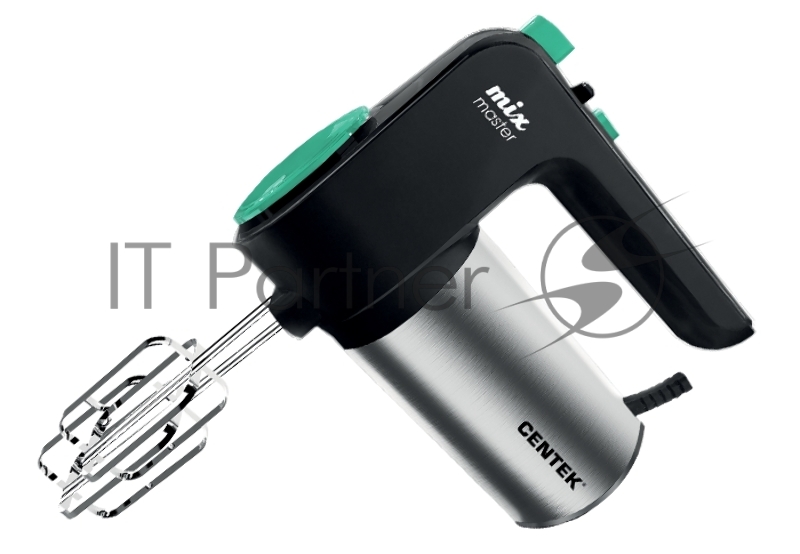 Миксер Centek CT-1123 (черн/сталь)