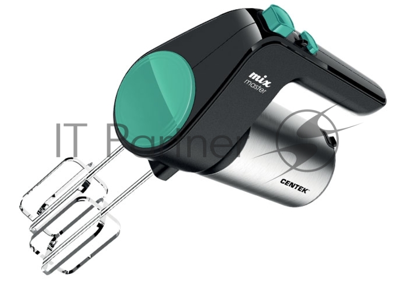 Миксер Centek CT-1123 (черн/сталь)