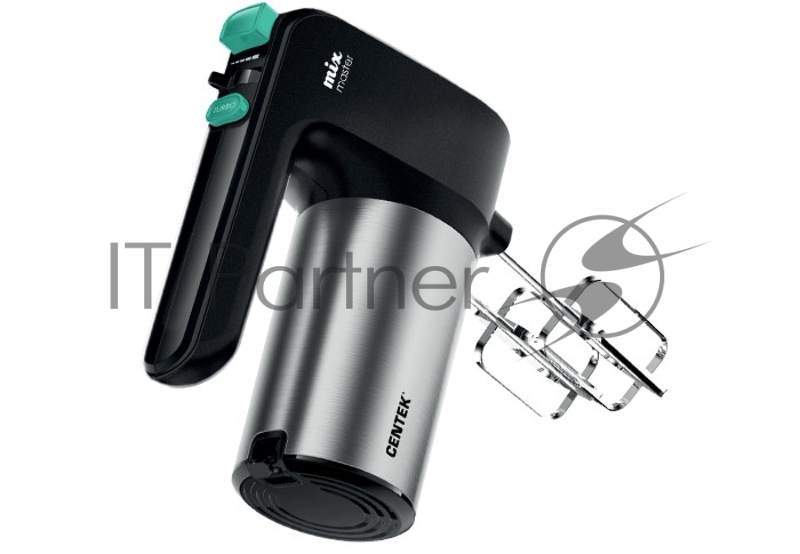 Миксер Centek CT-1123 (черн/сталь)