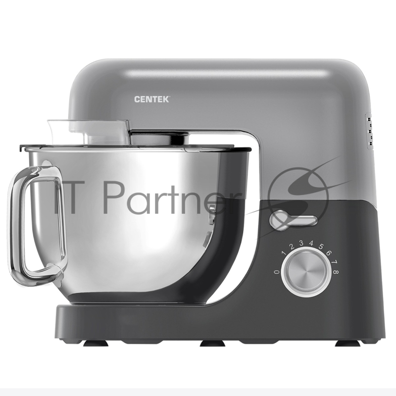 Миксер планетарный Centek CT-1151 DIJON (светл/серый)