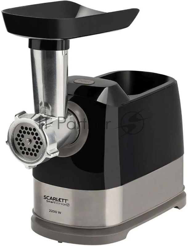 Мясорубка Scarlett SC-MG45S66 2200Вт черный/серебристый