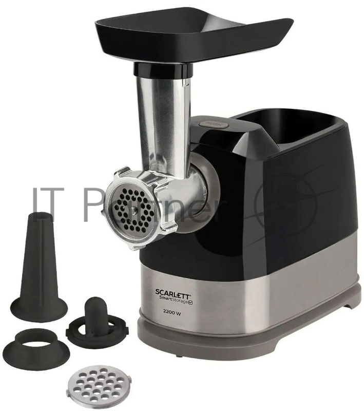 Мясорубка Scarlett SC-MG45S66 2200Вт черный/серебристый