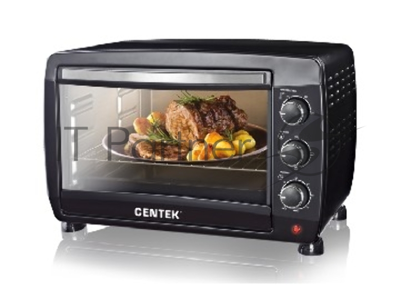 Мини-печь Centek CT-1532-46 (черн) <46л> 2000Вт, таймер 90 мин, 4 режима, max 320°