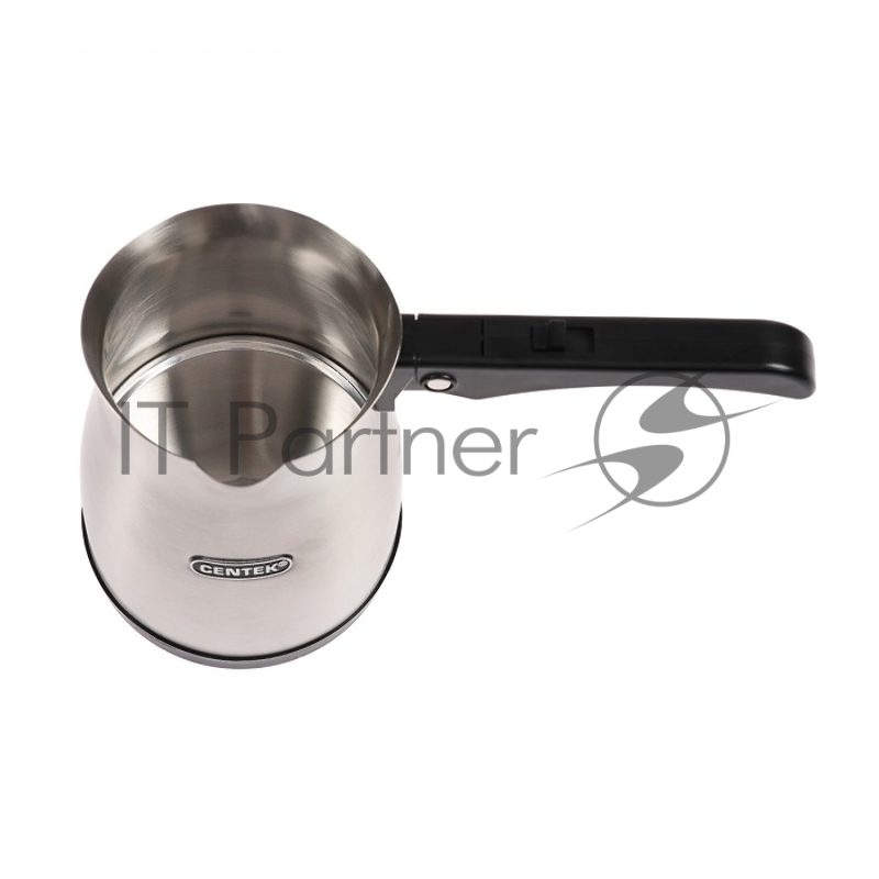 Электрическая турка Centek CT-1099 SS серебристый, исп. кофе - молотый, 0.5 л, 480 Вт