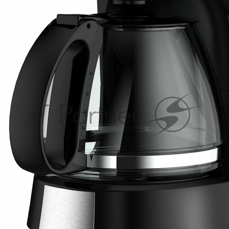 Кофеварка капельная Centek CT-1149 черный/сталь, исп. кофе - молотый, 1.2 л, 980 Вт.