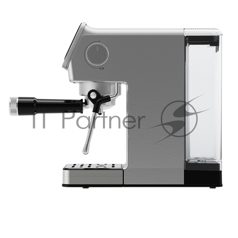 BQ CM7003 Steel. Кофеварка Эспрессо / PREMIUM/ ULKA помпа / Давление 20 бар / LED- дисплей / Насадка капучинатор/ Превосходная мощность и вместимость / Мощность:1350 Вт обеспечивает быстрое приготовление, а съемный резервуар для воды объемом 1,2л поз