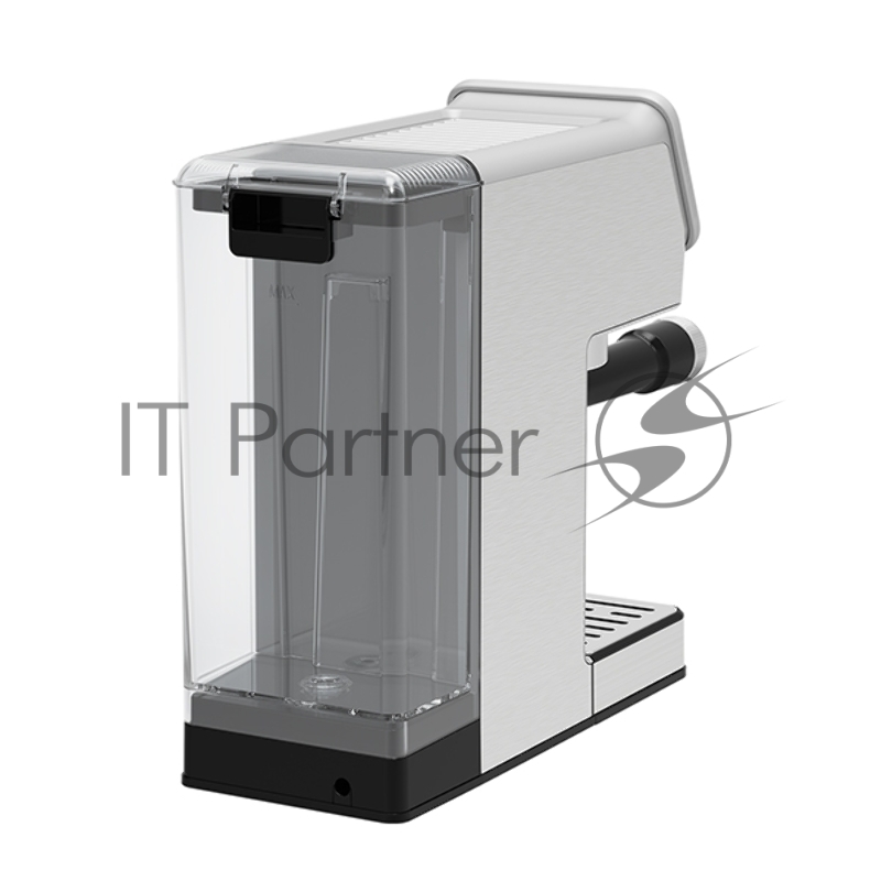 BQ CM7003 Steel. Кофеварка Эспрессо / PREMIUM/ ULKA помпа / Давление 20 бар / LED- дисплей / Насадка капучинатор/ Превосходная мощность и вместимость / Мощность:1350 Вт обеспечивает быстрое приготовление, а съемный резервуар для воды объемом 1,2л поз