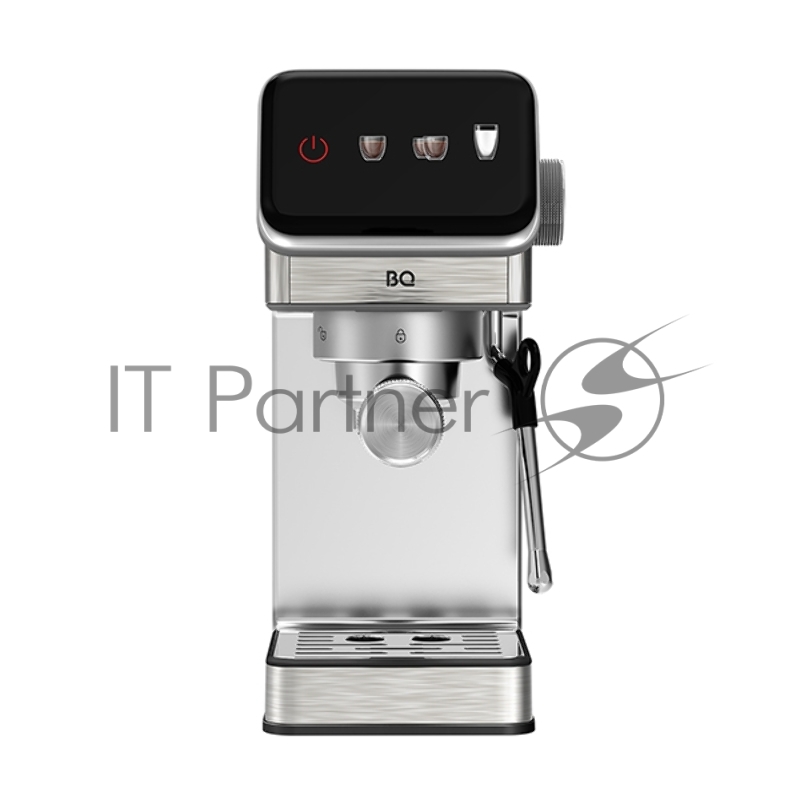 BQ CM7003 Steel. Кофеварка Эспрессо / PREMIUM/ ULKA помпа / Давление 20 бар / LED- дисплей / Насадка капучинатор/ Превосходная мощность и вместимость / Мощность:1350 Вт обеспечивает быстрое приготовление, а съемный резервуар для воды объемом 1,2л поз