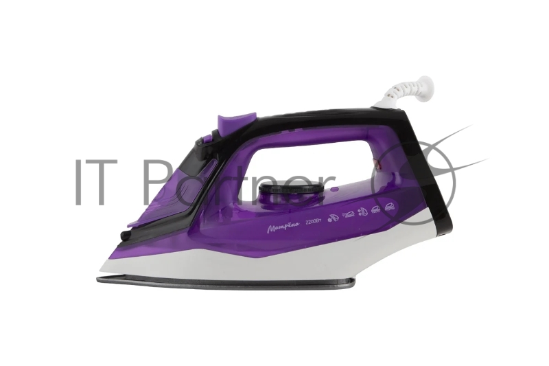 Утюг Матрена MA-045 фиолетовый (2200Вт, пар, спрей, пар.удар, самооч., тефлоновая подошва)