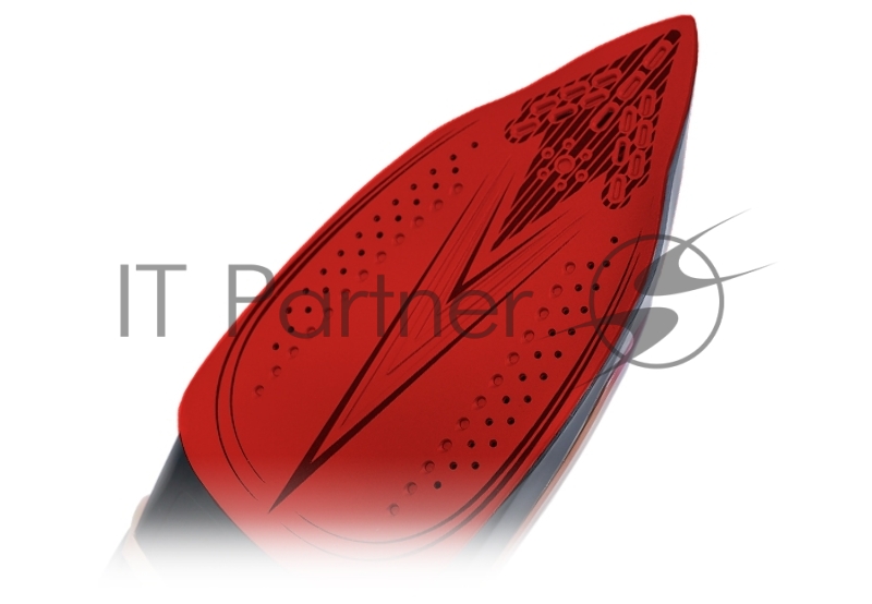 Утюг Centek CT-2313 RED 2600Вт керамическая подошва, 350мл, паровой удар, самоочистка, капля-стоп