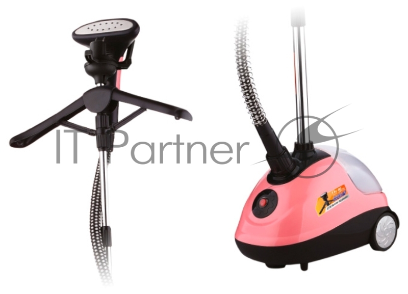 Отпариватель Centek CT-2375 розовый/черн