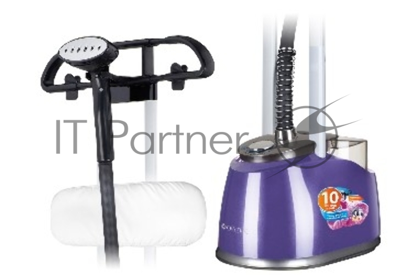 Отпариватель Centek CT-2385 (фиолетовый) 2200Вт, 2.5л БОЛЬШОЙ БАК, давление2 Бар, 2 ШТАНГИ,10режимов