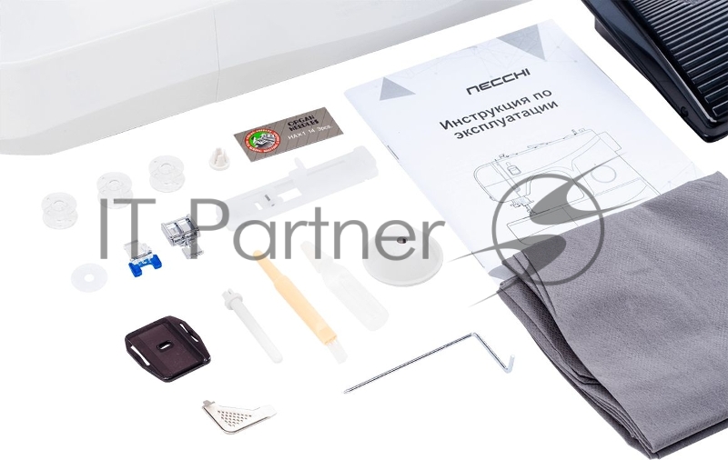 Швейная машина Necchi 5534 А 23 операции, петля автомат , верт.челнок , рег.длины и ширины стежкаа