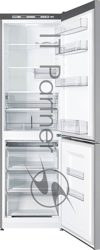 Холодильник Atlant ХМ 6624-189 серебристый двухкамерный 228/119л морозилка снизу