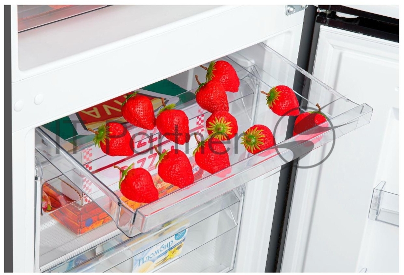 Холодильник Atlant ХМ 6624-189 серебристый двухкамерный 228/119л морозилка снизу