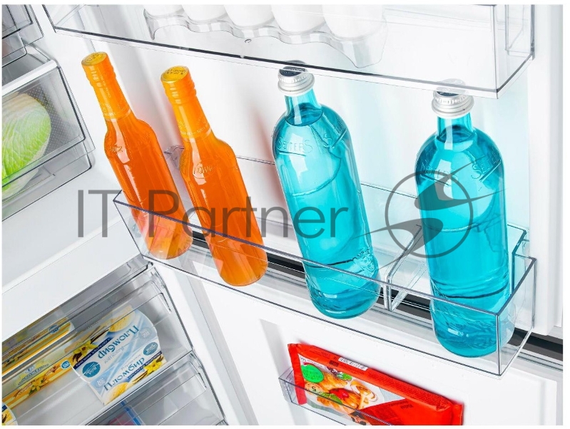 Холодильник Atlant ХМ 6624-189 серебристый двухкамерный 228/119л морозилка снизу