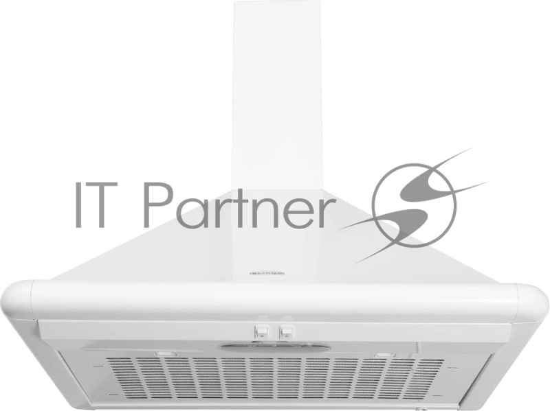 Вытяжка каминная Elikor Метеорит 50П-180-В1Л белый управление: кнопочное (1 мотор)