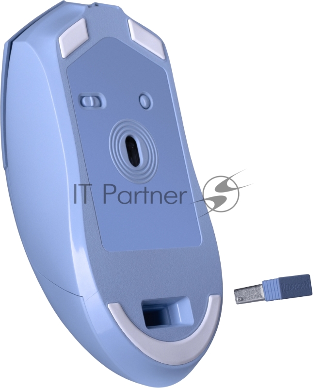 Мышь беспроводная REDRAGON St4r Pro голубой, 26000 dpi, радиоканал, Bluetooth, USB, кнопки - 6