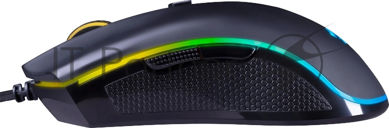 Мышь проводная Redragon Cypher 72075, черный, 12800 dpi, USB, кнопки - 7