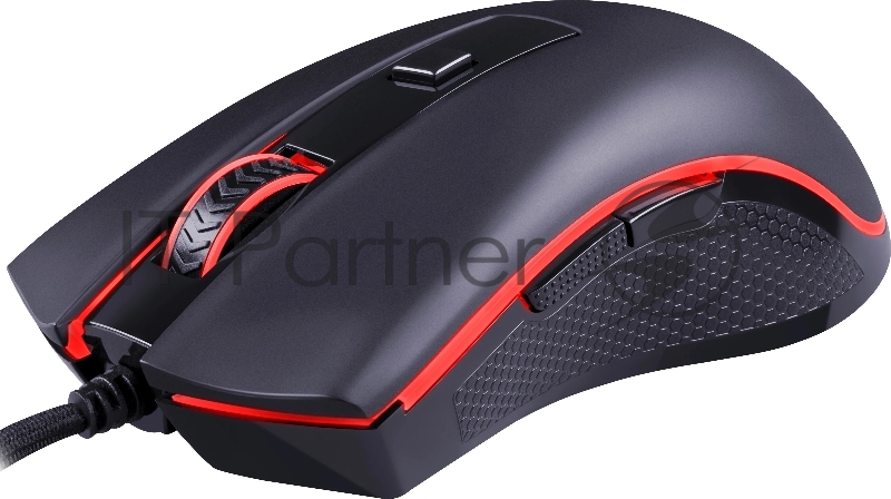 Мышь проводная Redragon Cypher 72075, черный, 12800 dpi, USB, кнопки - 7