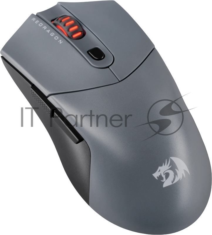 Мышь беспроводная/проводная REDRAGON St4r Pro черный, 26000 dpi, радиоканал, Bluetooth, USB, кнопки - 6