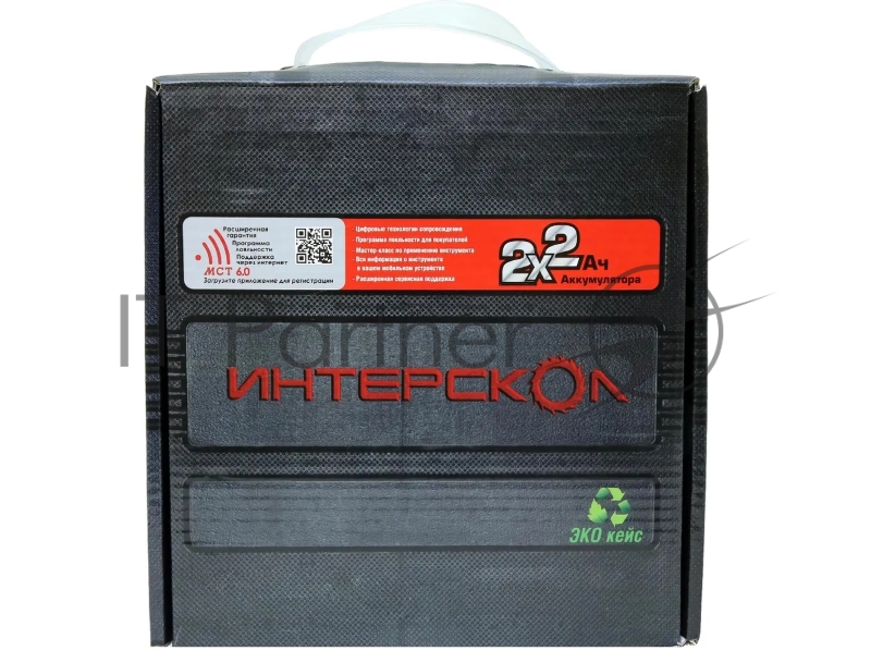 Дрель-шуруповерт Интерскол ДА-18ЭР+ подарок АЗУ-18В 18Вт аккум. патрон:быстрозажимной (436.2.2.15)