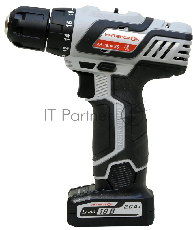 Дрель-шуруповерт Интерскол ДА-18ЭР+ подарок АЗУ-18В 18Вт аккум. патрон:быстрозажимной (436.2.2.15)
