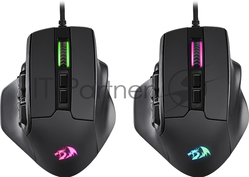 Мышь проводная Defender Aatrox черный, 12400 dpi, USB, кнопки - 15