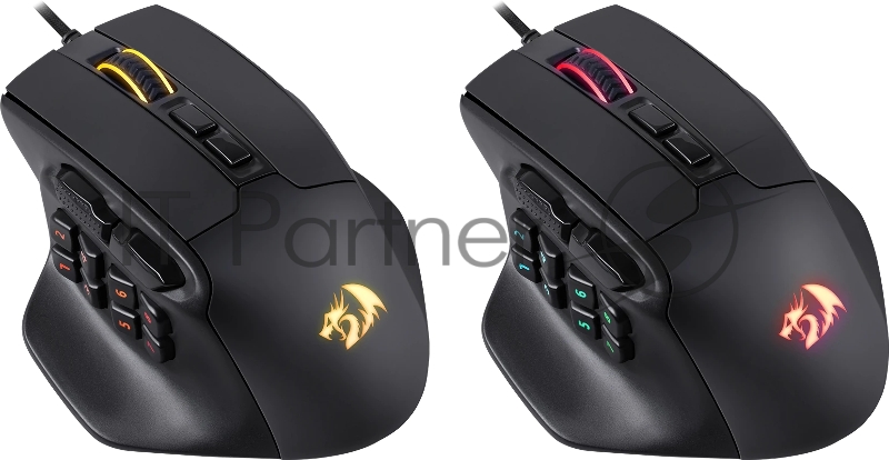 Мышь проводная Defender Aatrox черный, 12400 dpi, USB, кнопки - 15